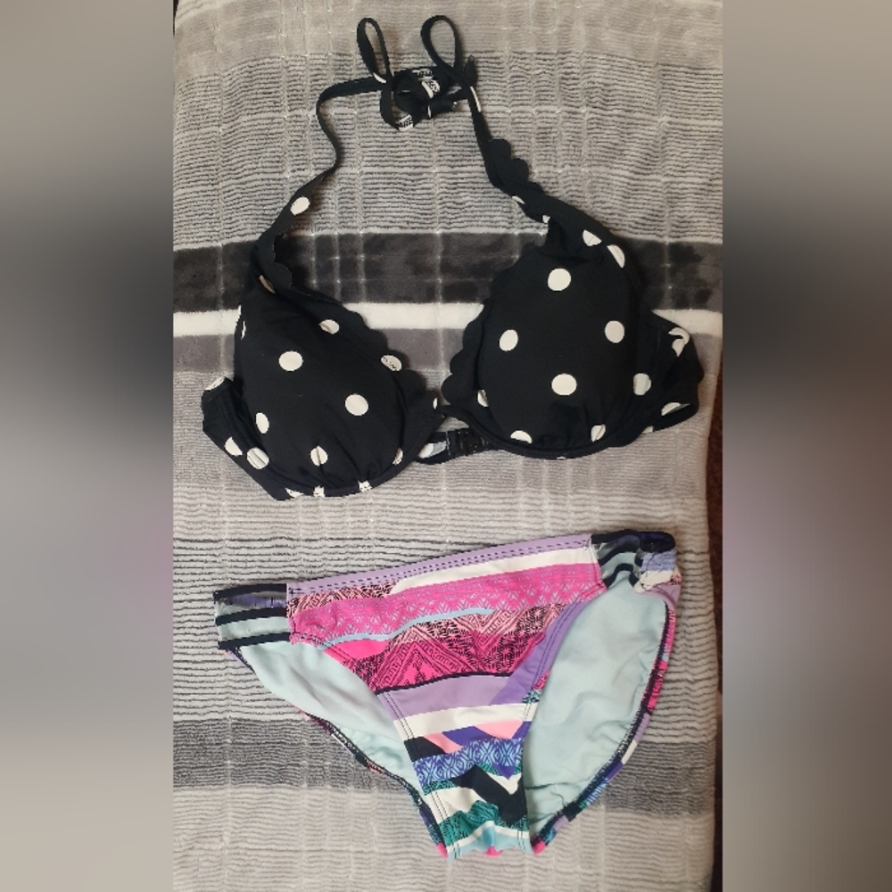 Polka dot bikini